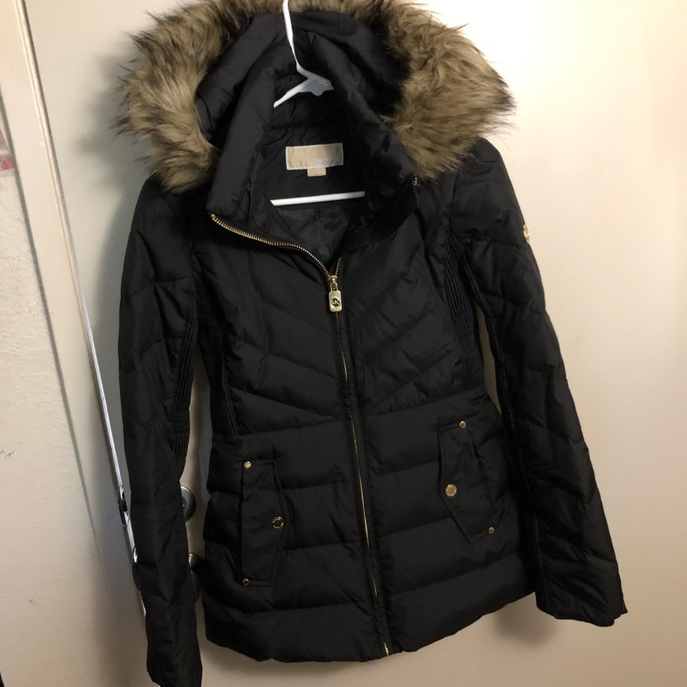 Michael Kors Black warm down jacket - Picture 15 of 16